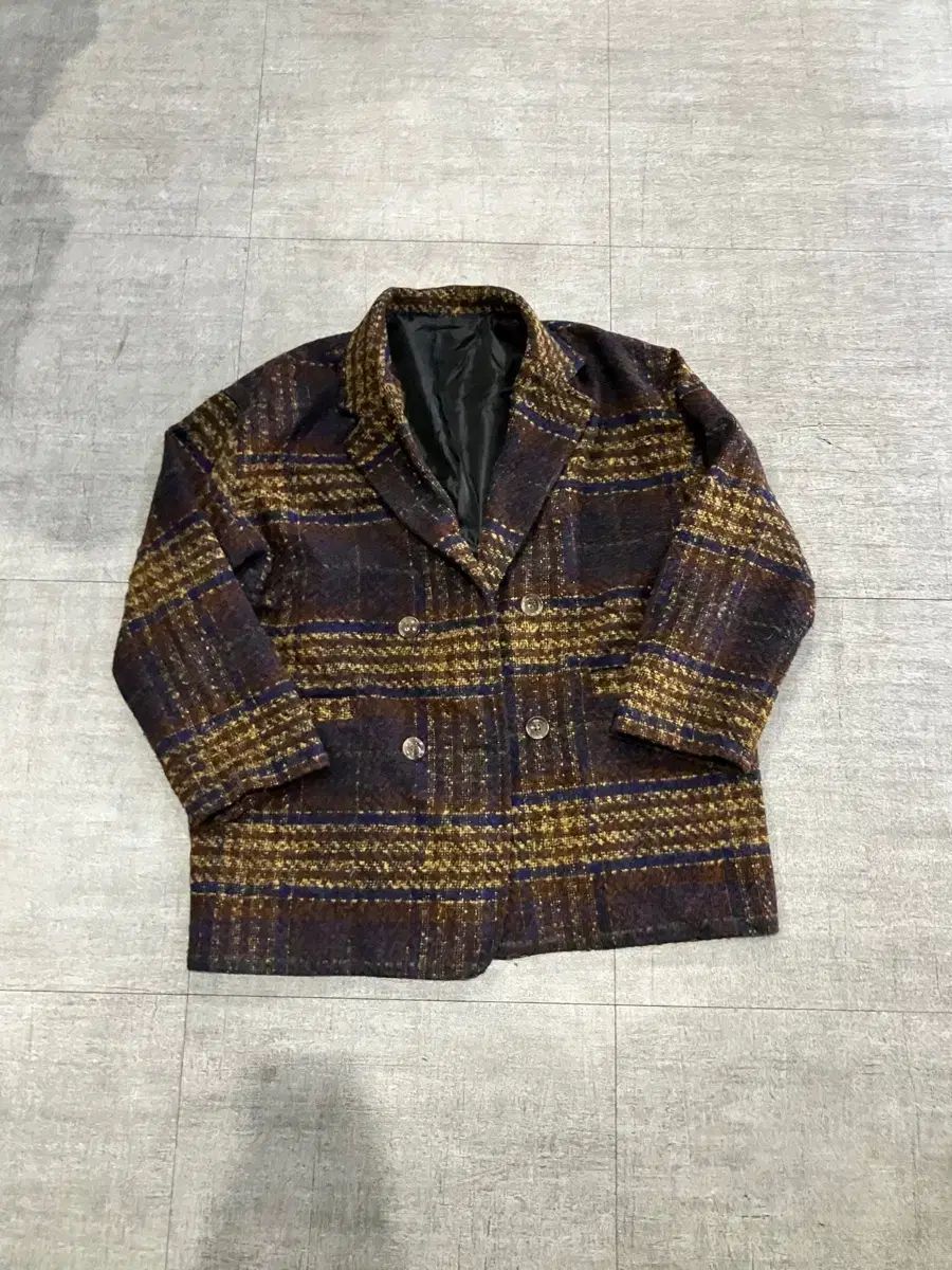 日本 ヴィンテージ Giuva オールドスクール アメカジ ヘリテイジ ツイード ナポレオン ウールジャケット
