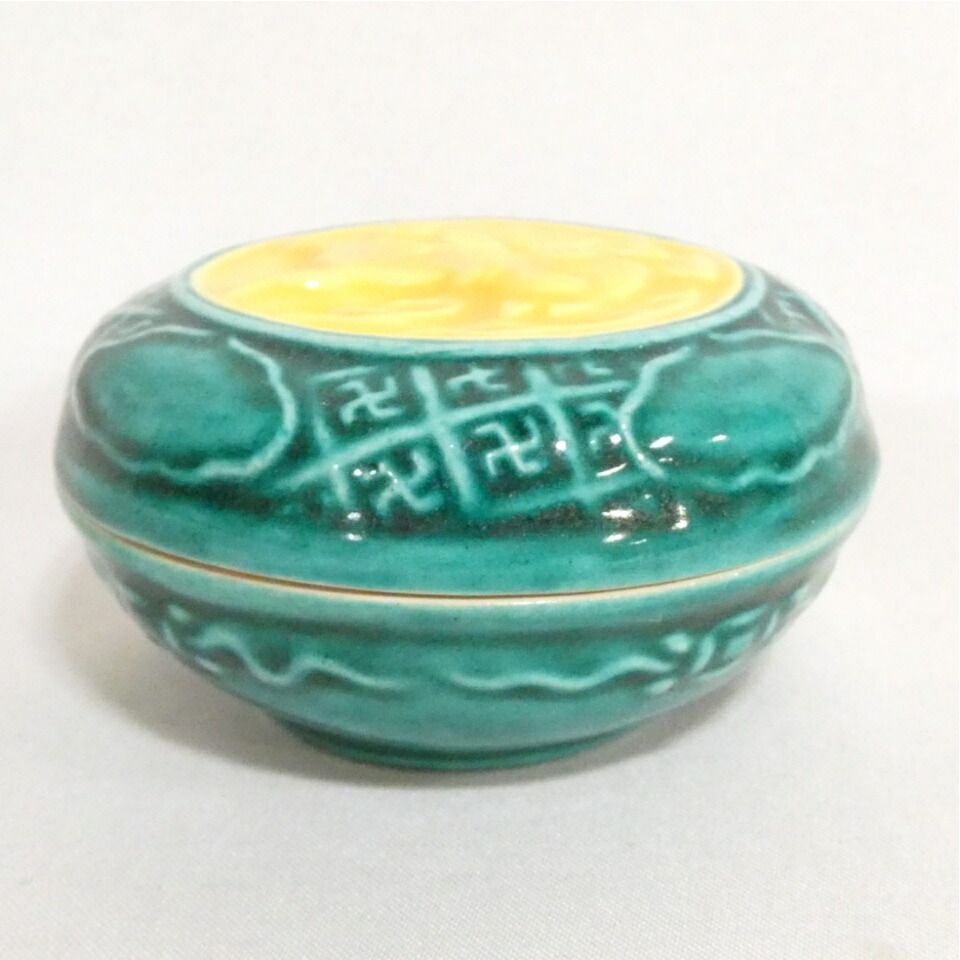 千家十職】平安 十六代 永楽善五郎(即全)作 火焔馬 香合 高級茶道具