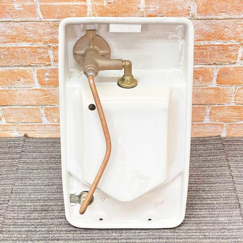  品 TOTO 陶器製 壁付け 埋込手洗器 L 593 SC 4 ハーベストベージュ 排水管付 手洗いボール 19 浴室 浴槽 洗面所 住宅設備