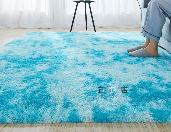 冬の爆売れ商品 加厚グラデーションタイダイカーペット リビングフルカバー ベイウィンドウマット 寝室ふわふわベッドサイドマット INS 風 200 300 cm