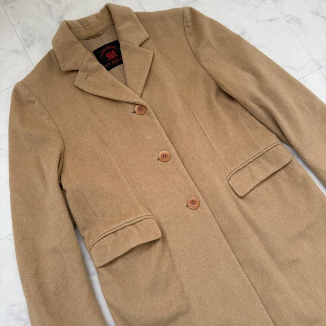 OLD ENGLAND カシミヤ100% フランス製 チェスターコート 38 - メルカリ