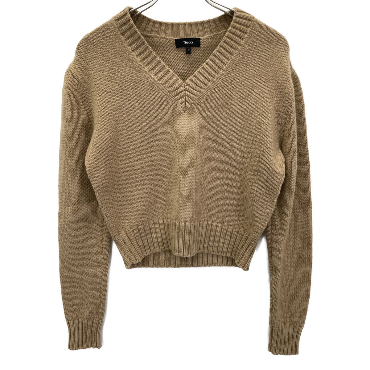 【新品タグ付き】 セオリー 24AW ニットブルゾン ウール カシミヤ混 Theory セオリー 24年 ﾌﾞﾗｳﾝ ｶｼﾐﾔ混 ﾆｯﾄ S - メルカリ