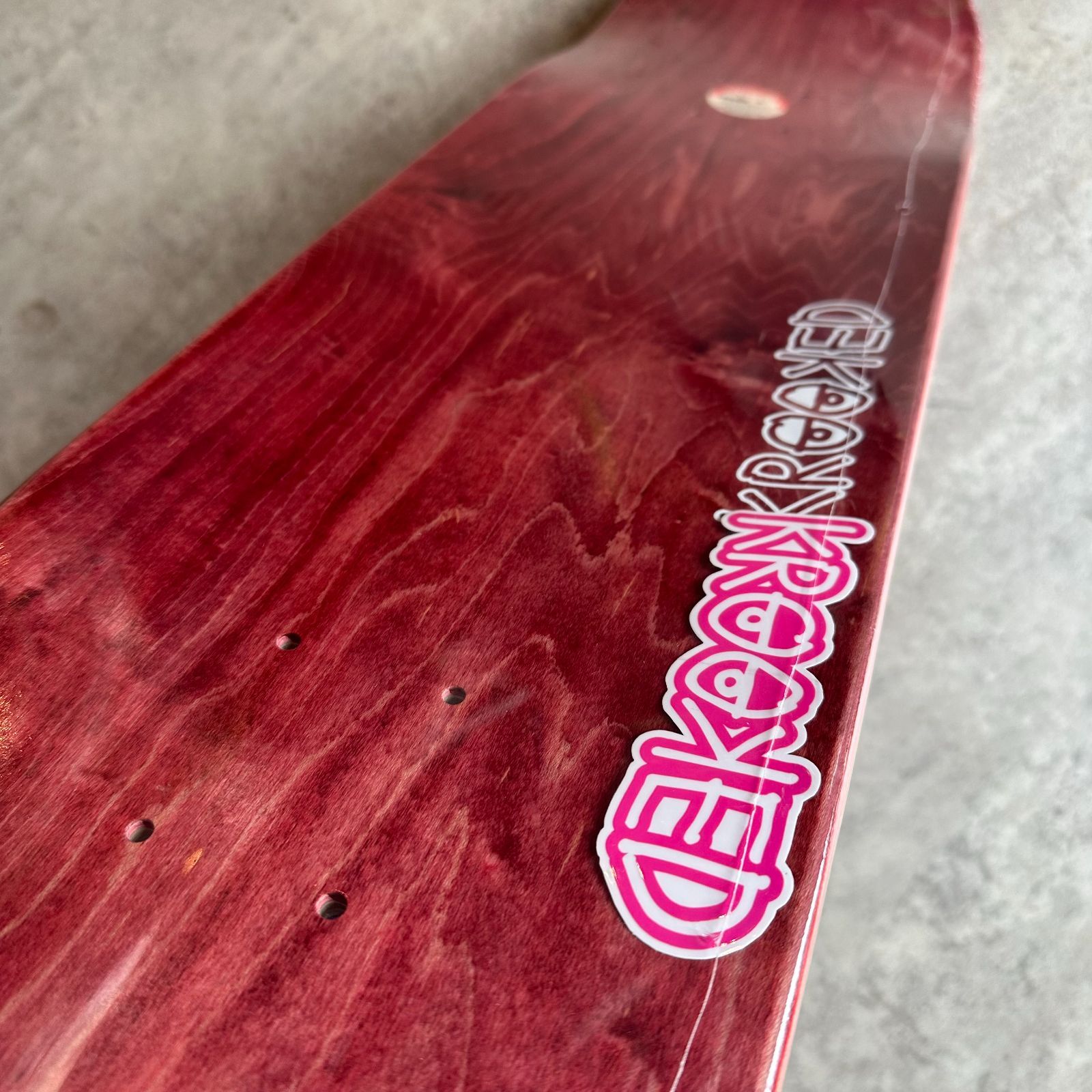 スケートデッキ TEAM 8.25 inch WB 14.38 KROOKED クルキット