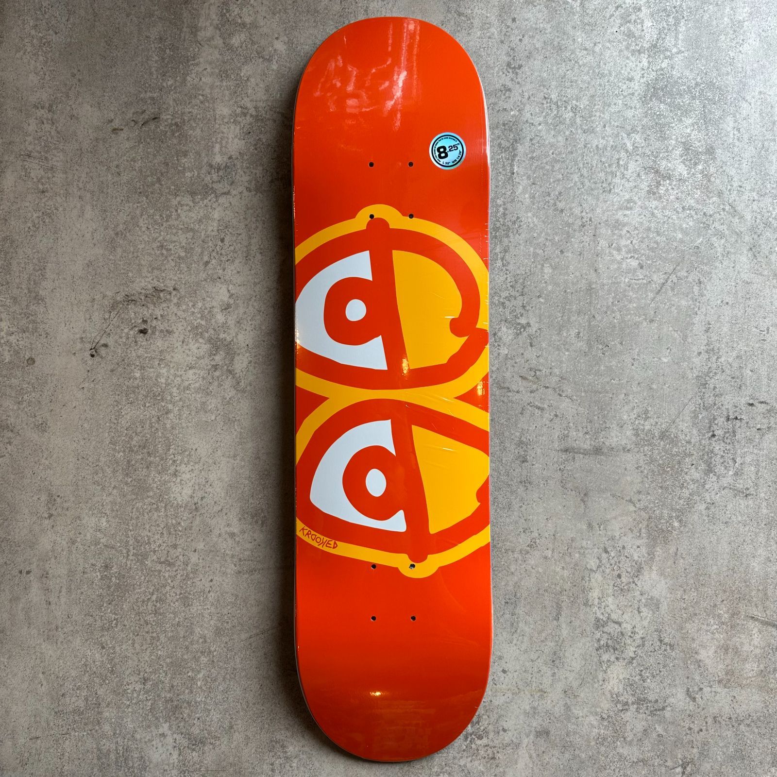 スケートデッキ TEAM 8 25 inch WB 14 38 KROOKED クルキット