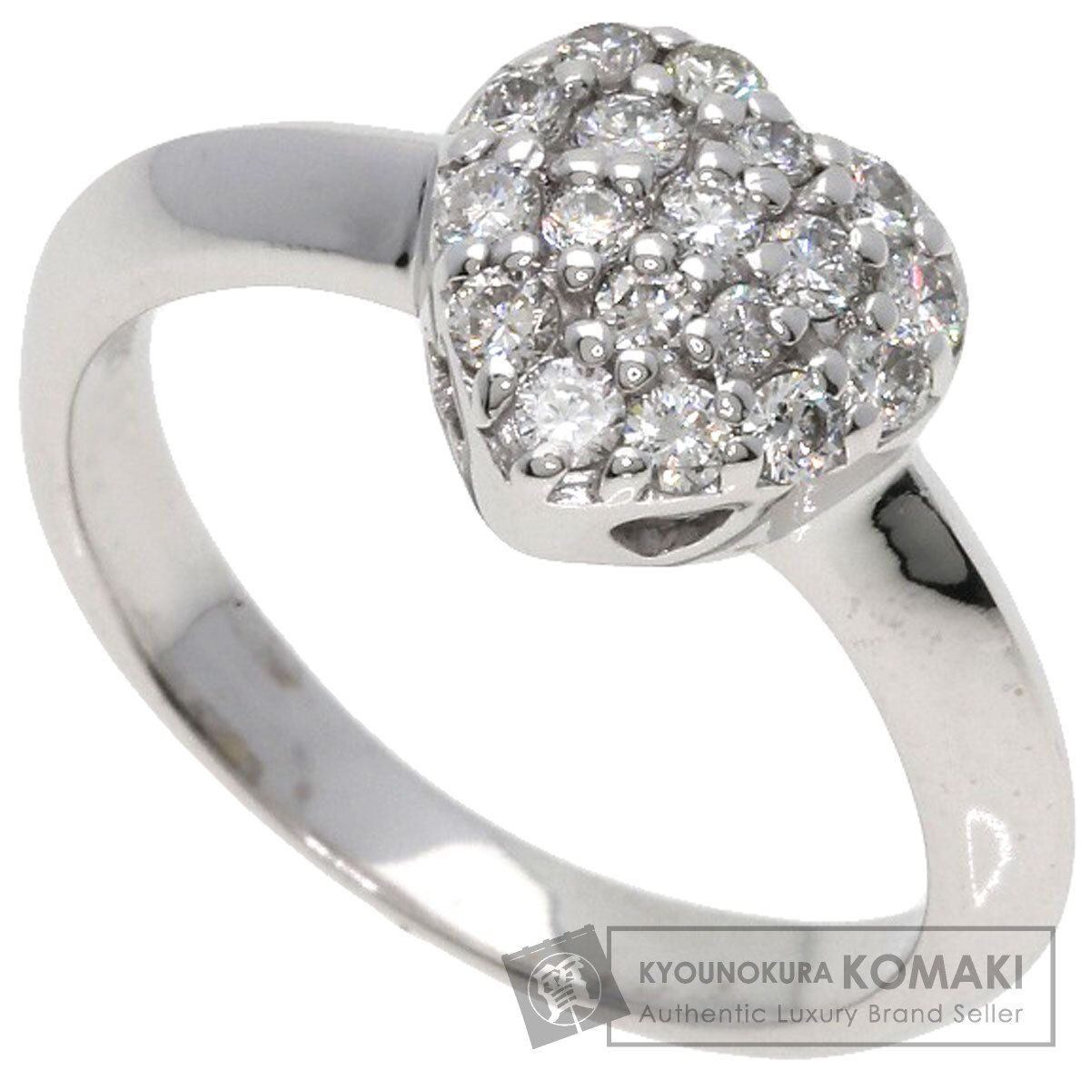 Ponte Vecchio ポンテヴェキオ ハート パヴェ ダイヤモンド リング