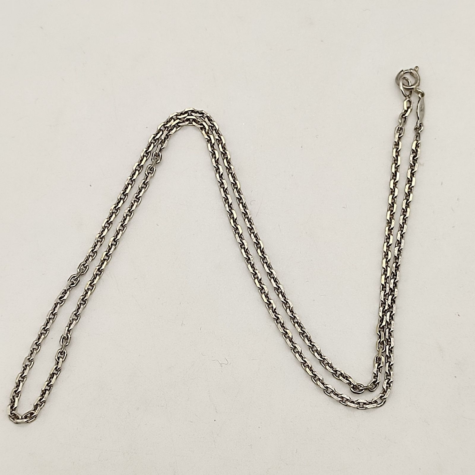 美品】Hermès エルメス チェーンネックレス シルバー925 50㎝ - メルカリ