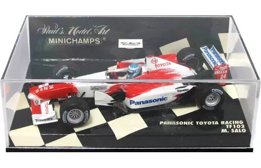中古】ミニカー 1/43 Panasonic Toyota Racing TF102 WELLA #24