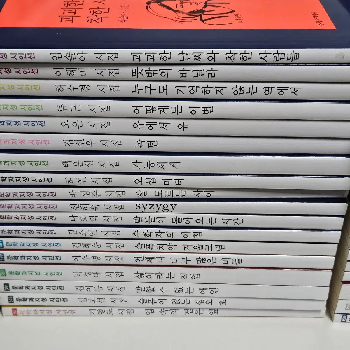 文学と知性詩人選 詩集 38巻 まとめ