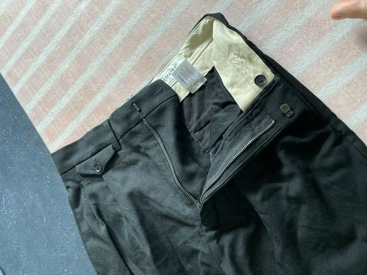 LEMAIRE ルメール ブラック スラックス