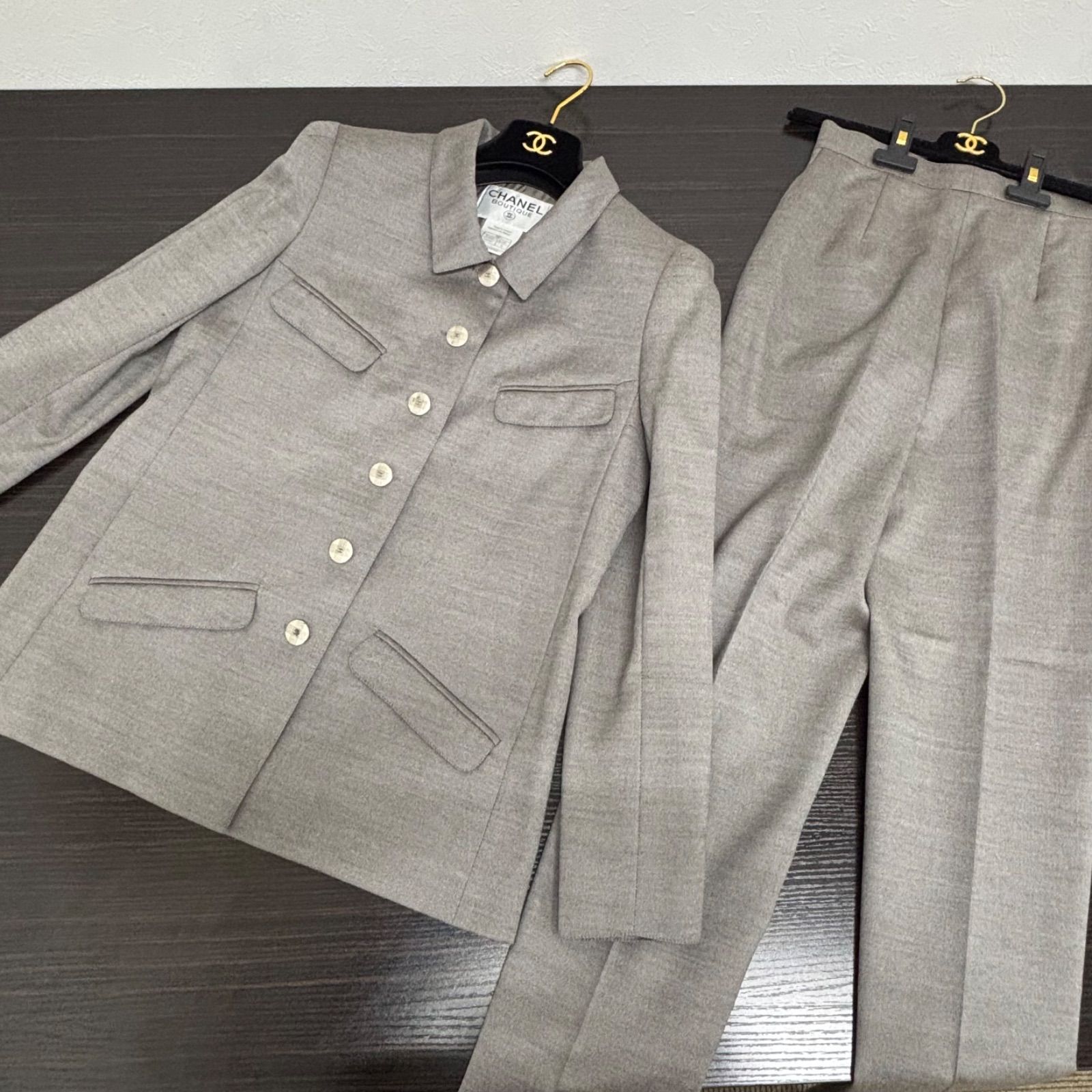 ◎【美品】CHANEL シャネル パンツセットアップ ジャケットスーツ