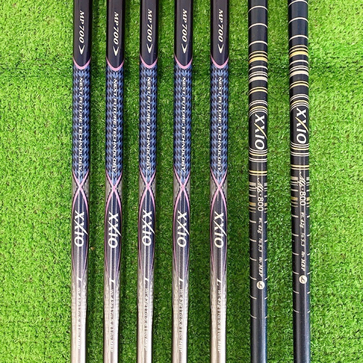 ツ55☆7本ゼクシオレディースアイアンセット MP700L XXIOMP800L 女性用