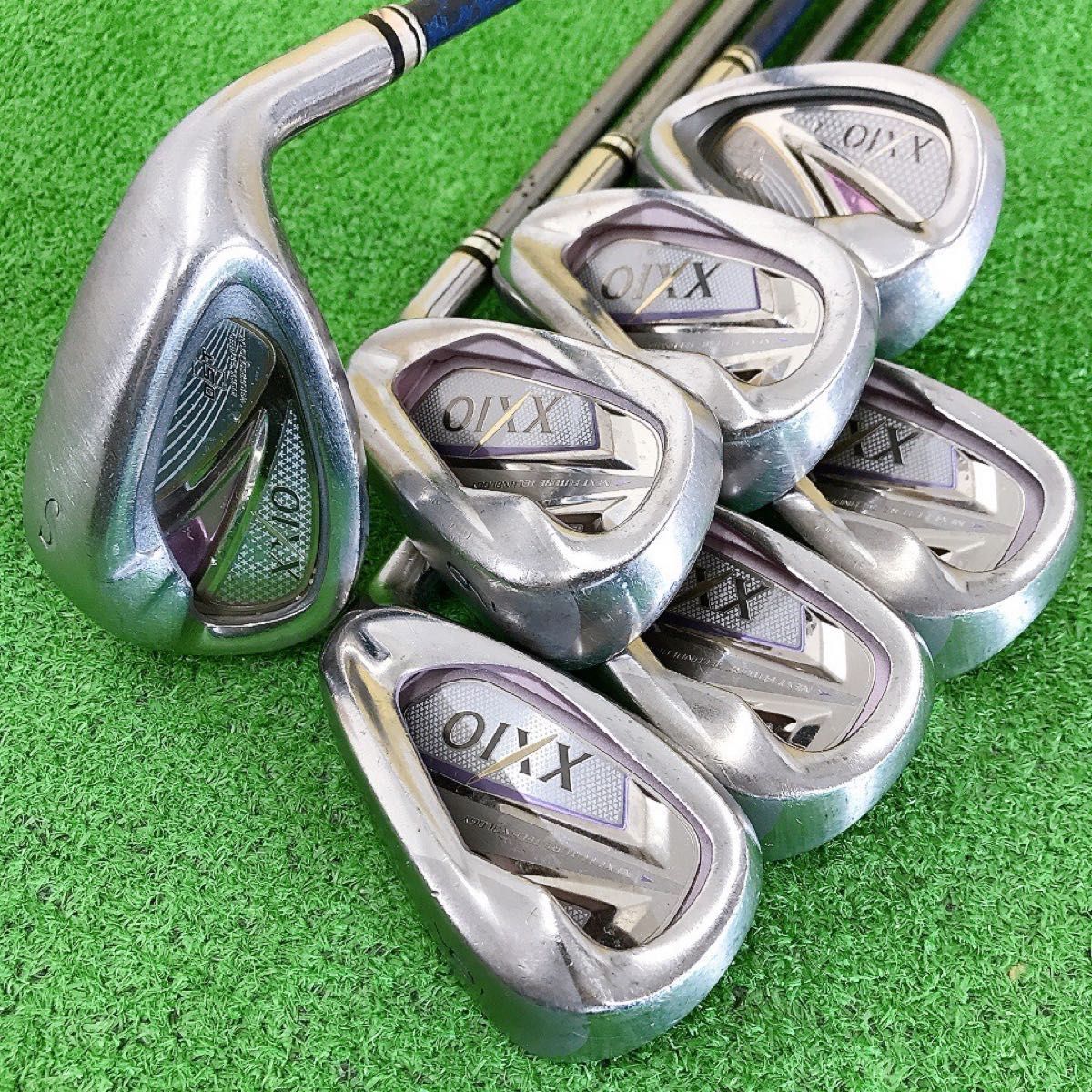 ツ55☆7本ゼクシオレディースアイアンセット MP700L XXIOMP800L 女性用