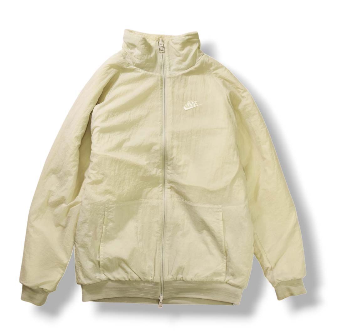 希少 NIKE ナイキ ナイロンジャケットフリースリバーシブル2way古着 