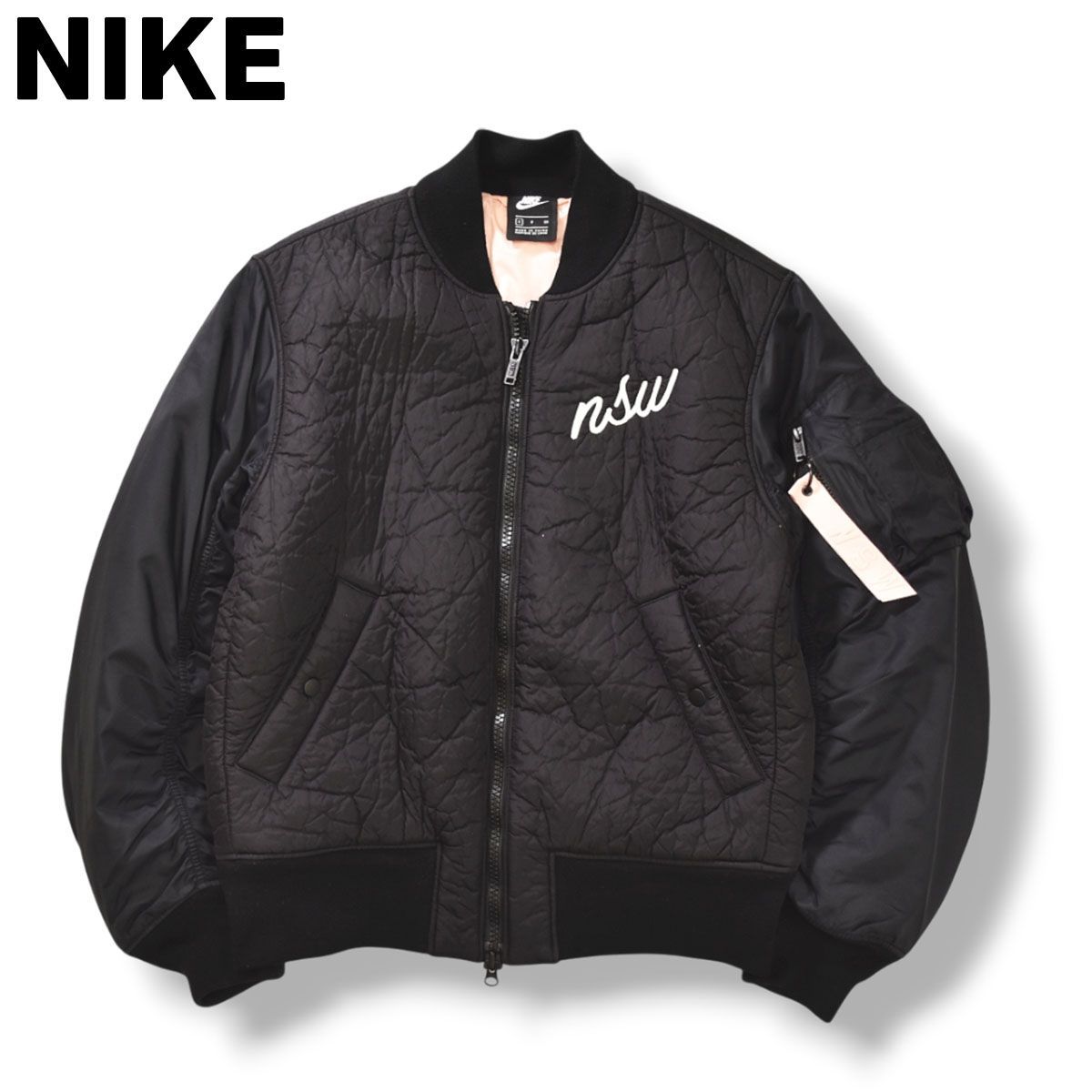 美品】 ナイキ NIKE NSW MA－1 フライト ボンバー ジャケット 中綿