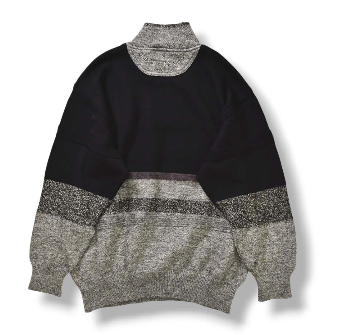 日本製 ハーディエイミス スポーツ HARDYAMIES SPORT ハーフジップ