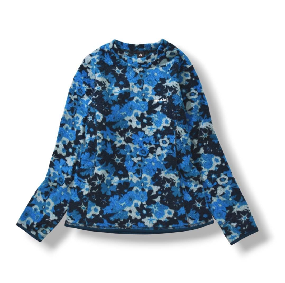 極美品】 モンベル montbell プリント ライトスウェット Women