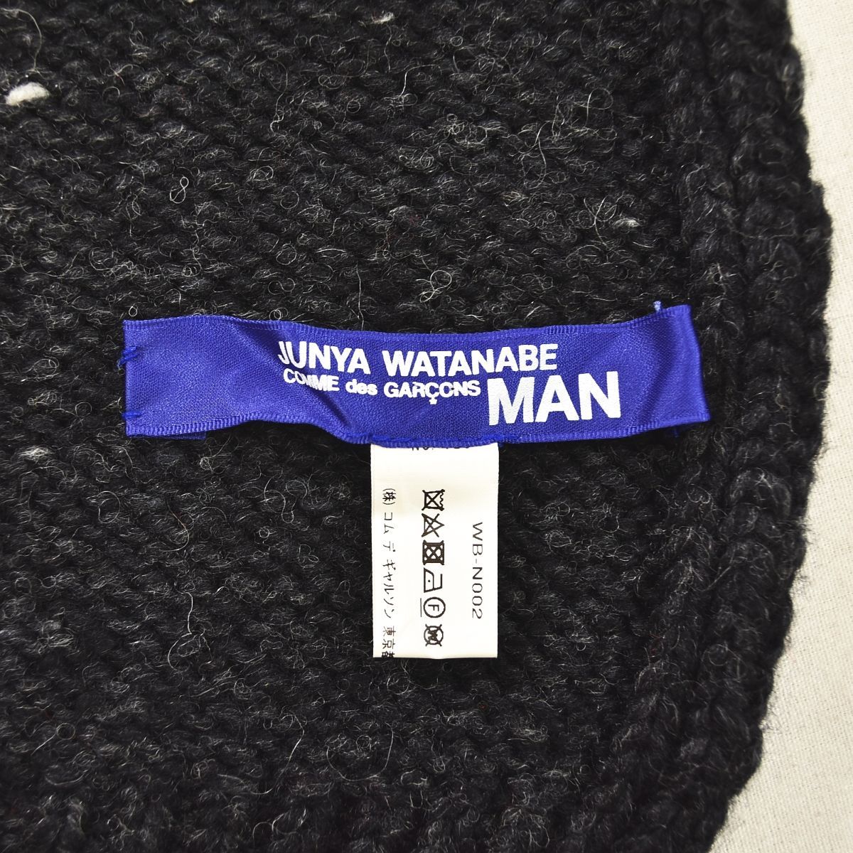 お値下げ！コムデギャルソン ジュンヤワタナベ　大判ストール　未使用 ジュンヤワタナベ コムデギャルソン ショール スカーフ ストール