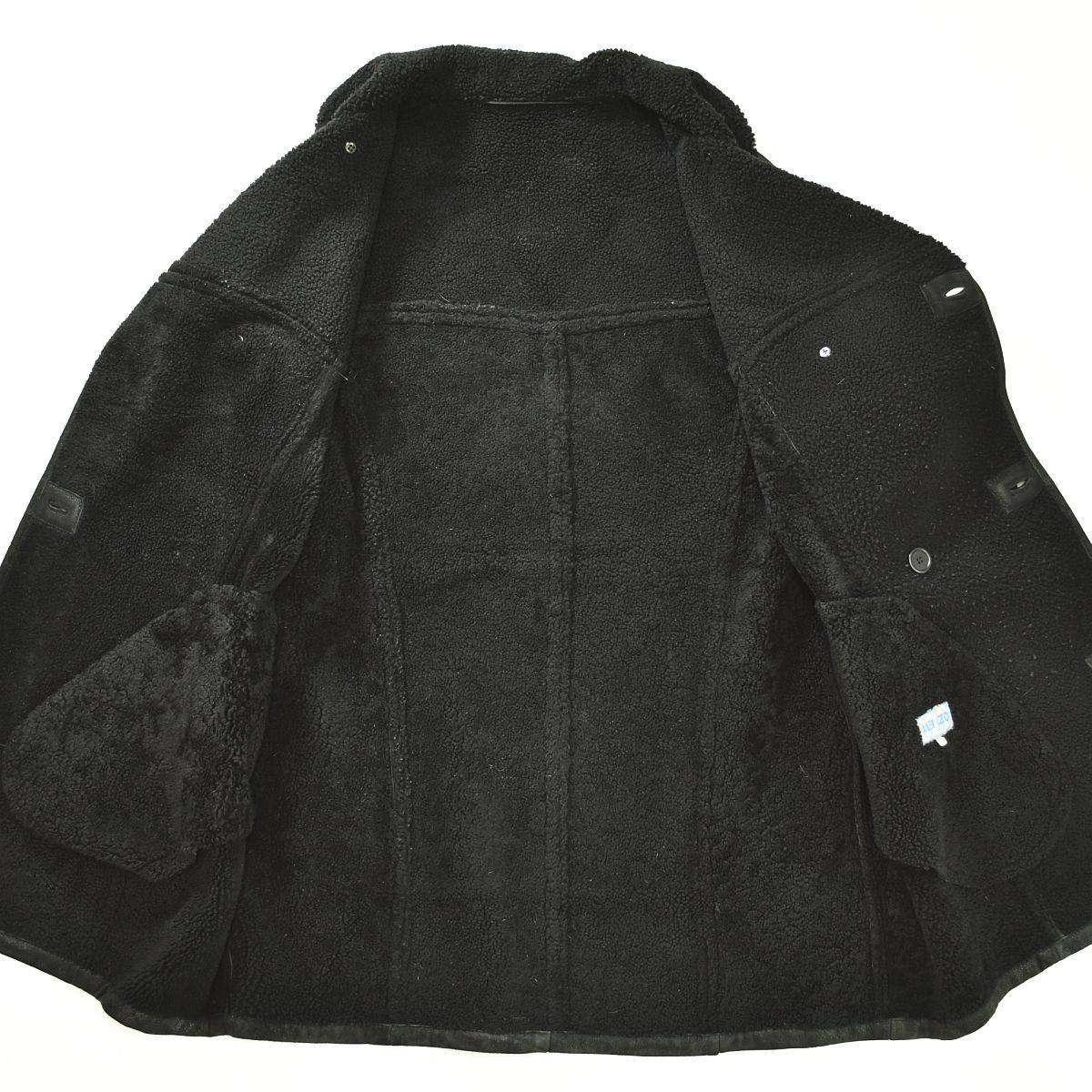 90s ヴィンテージ ケンゾー オム KENZO HOMME 羊革 レザー ムートン