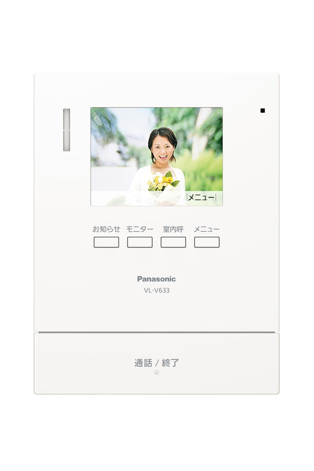 パナソニック テレビドアホン 増設モニター VL V 633 K