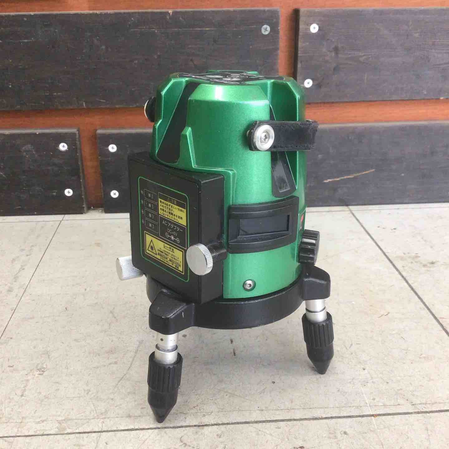 現状品】 KDS グリーンレーザー墨出し器 ATL-55G 矩・横・両縦 【鴻巣