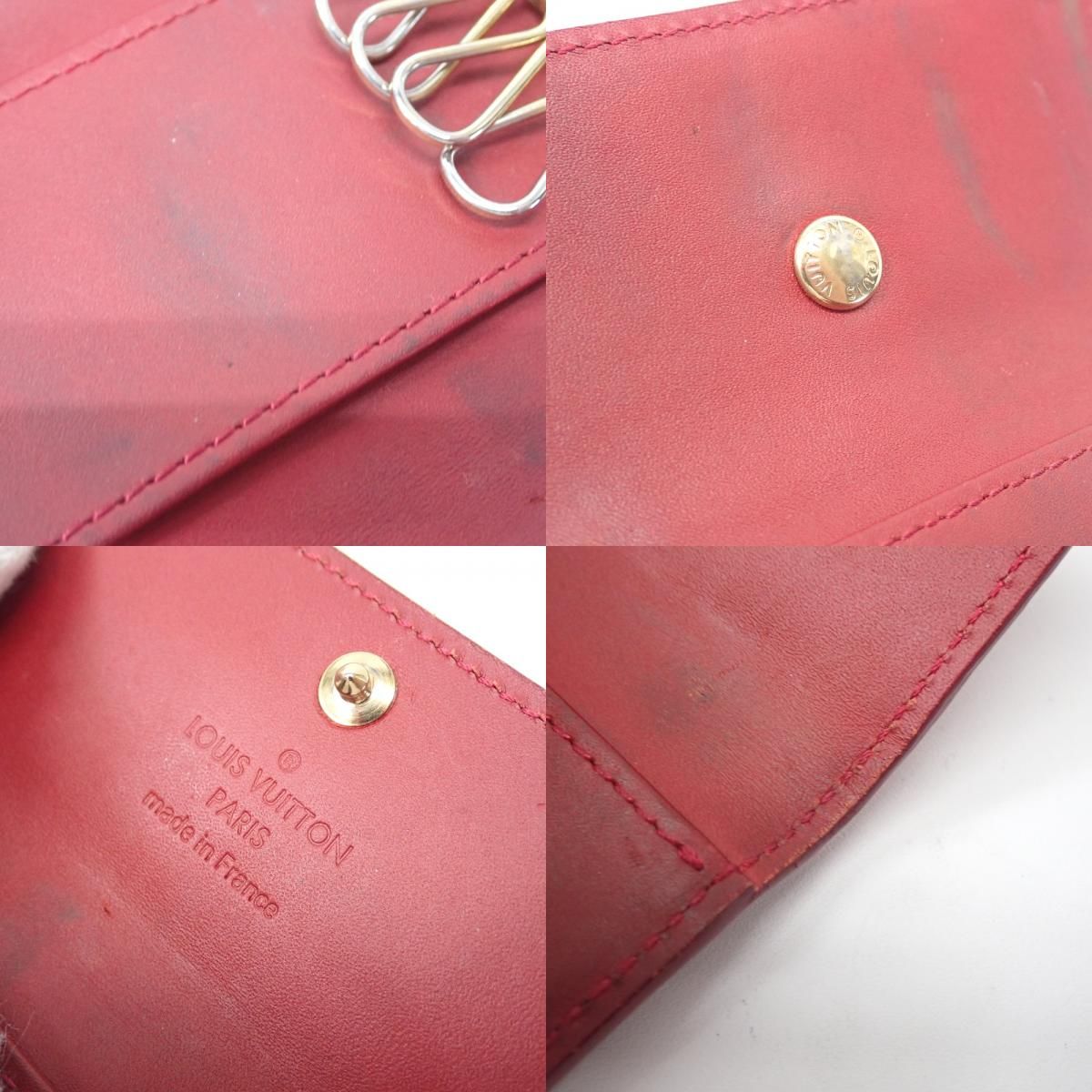 FtTh1000364 ルイ・ヴィトン キーケース ミュルティクレ4 ヴェルニ