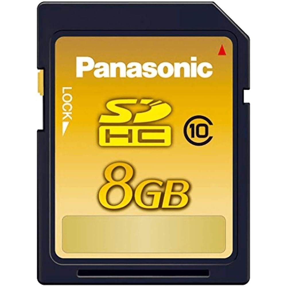 パナソニック 8 GB SDHCメモリーカード CLASS 10 RP-