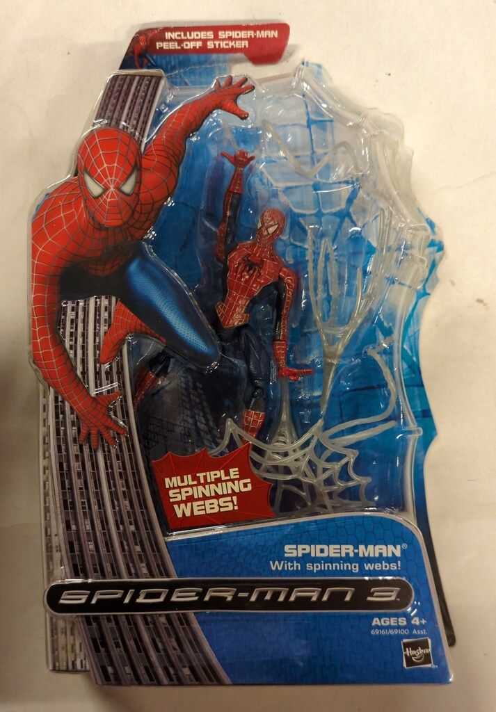 HASBRO SPIDER-MAN 3 w Spinning Webs