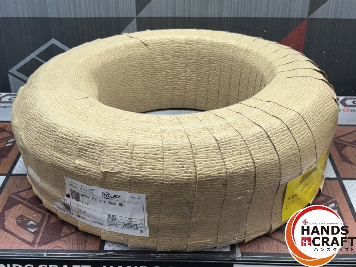 〇 住電HSTケーブル CV 3 8 mm 製 ハンズクラフト佐賀