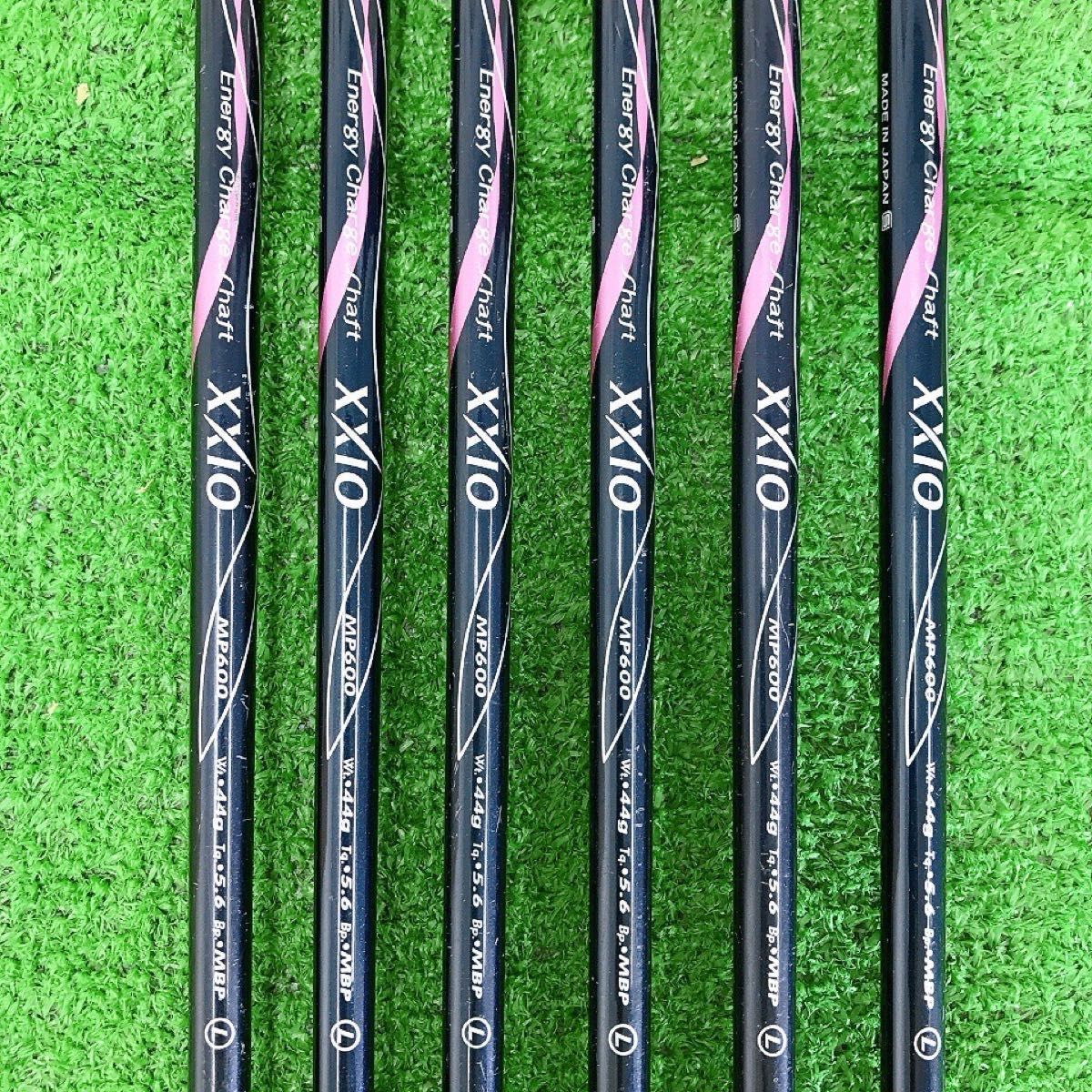 ツ56☆ゼクシオ6本レディースアイアンセット MP600L ピンク XXIO6代目