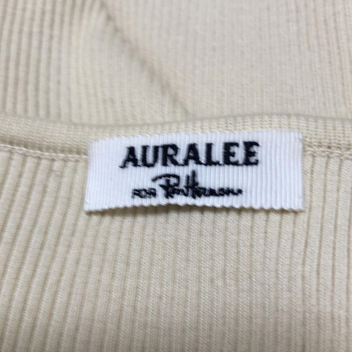 ディスカウント AURALEE(オーラリー) 長袖カットソー サイズ0 XS