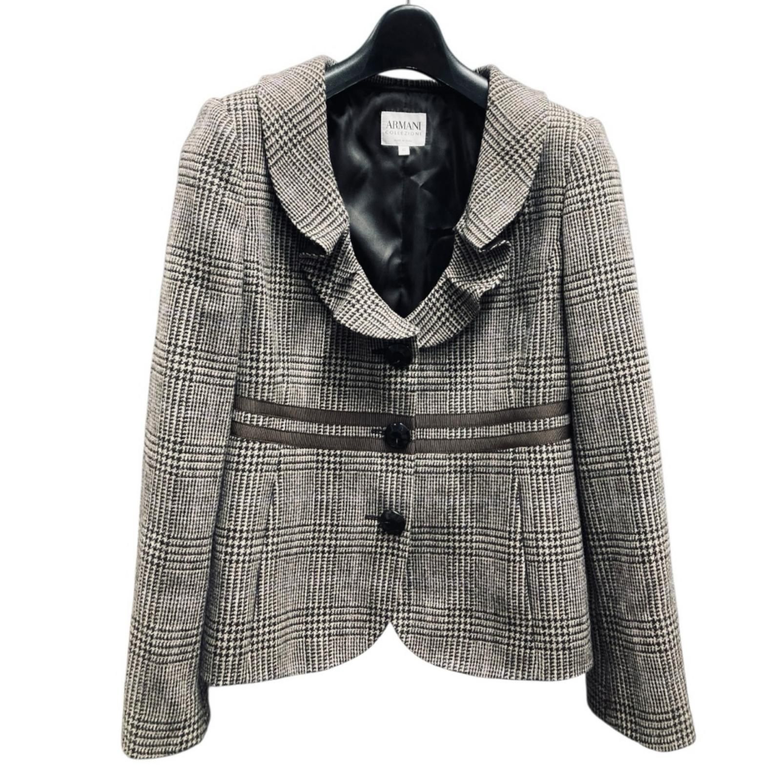 ARMANI COLLEZIONI アルマーニコレツォーニ ツイード ジャケット