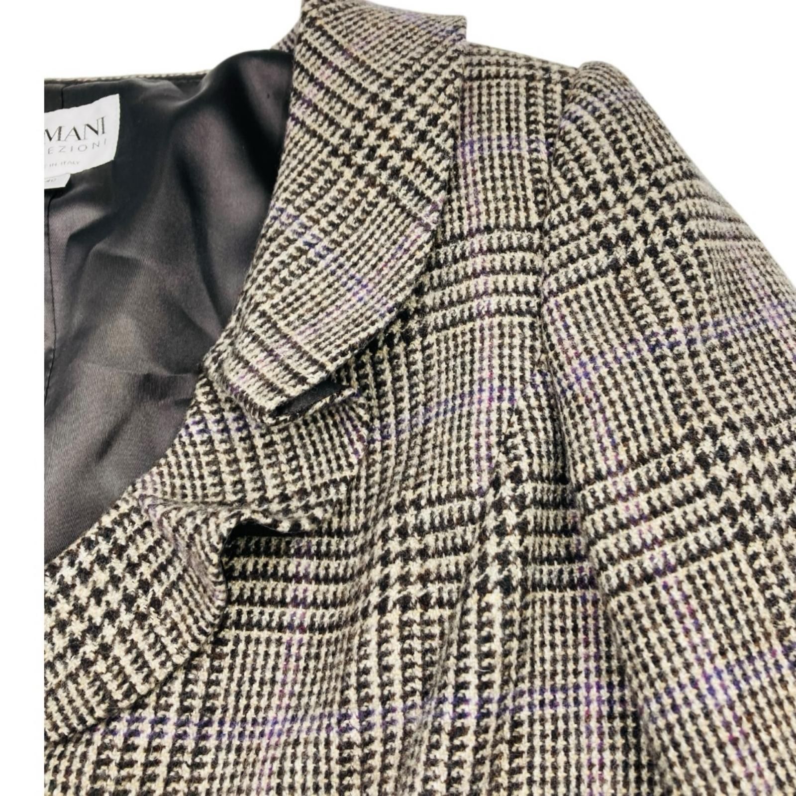 ARMANI COLLEZIONI アルマーニコレツォーニ ツイード ジャケット