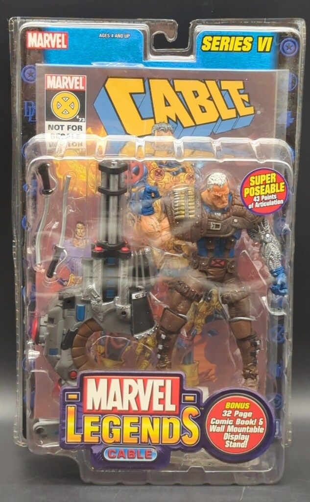 TOYBIZ SERIES 06 CABLE コス 茶 青 6インチ