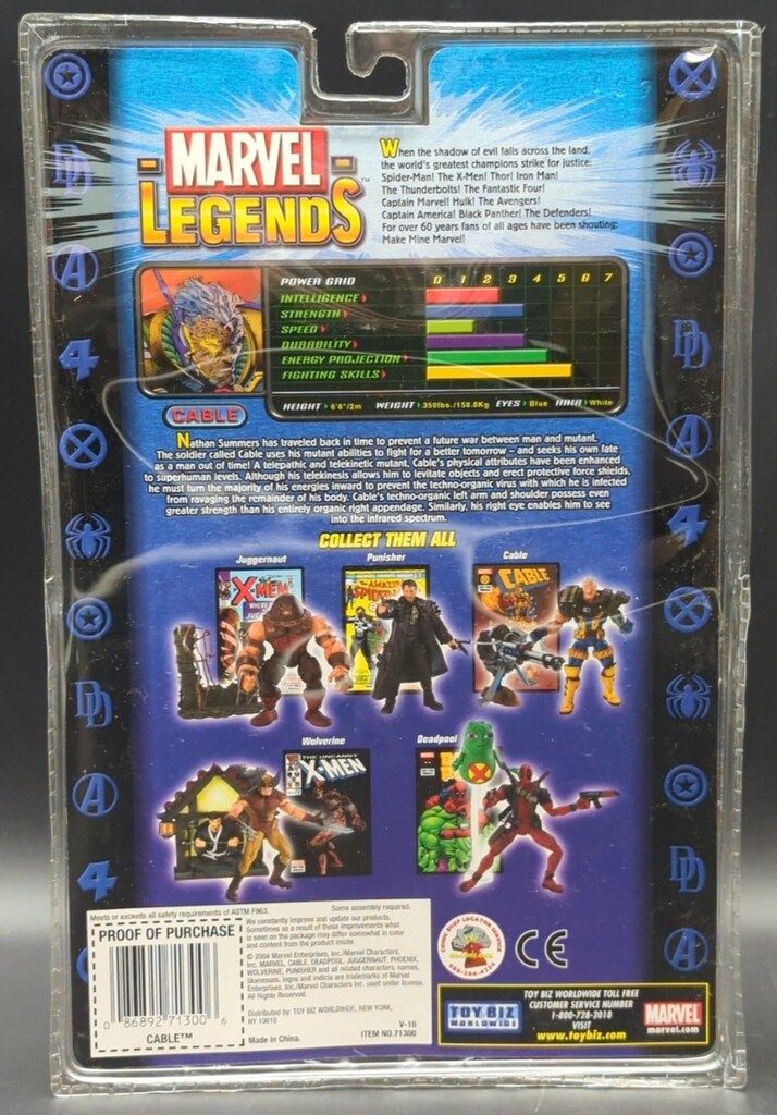 TOYBIZ SERIES 06 CABLE コス 茶 青 6インチ