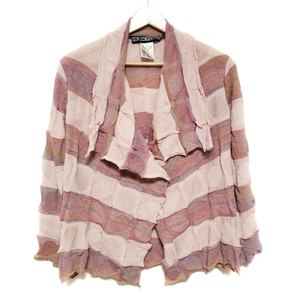 M.&KYOKO(Masaki&Kyoko)(エムアンドキョウコ) カーディガン サイズF