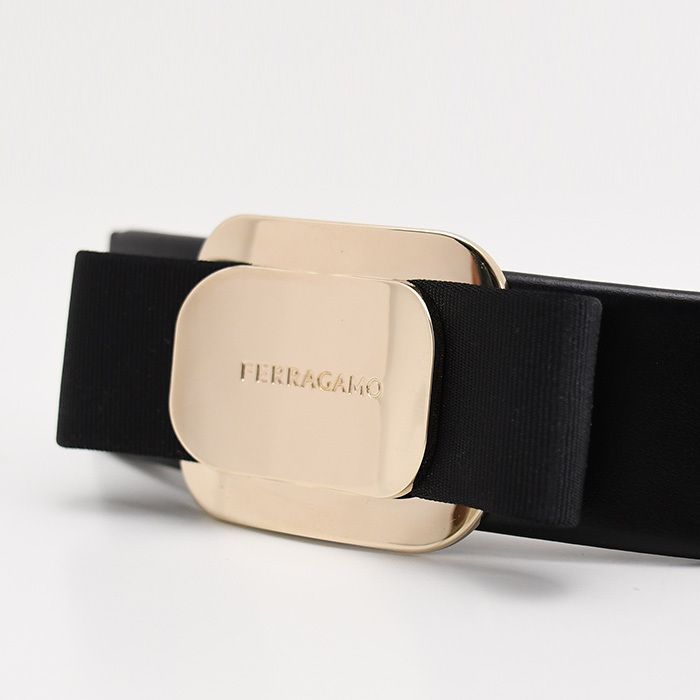 FERRAGAMO フェラガモ リボンバレッタ ヘアアクセサリー ヘアアクセ