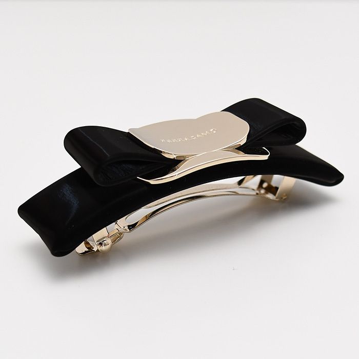 FERRAGAMO フェラガモ レザー リボンバレッタ - メルカリ