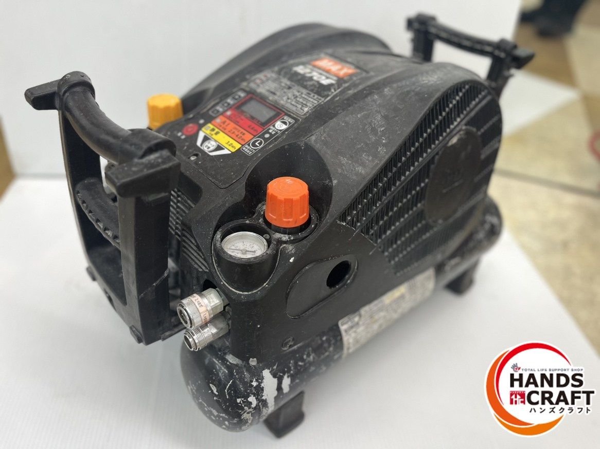 ☆マックス MAX エアコンプレッサ 常圧2口/高圧2口 AK-HL1270E 中古品