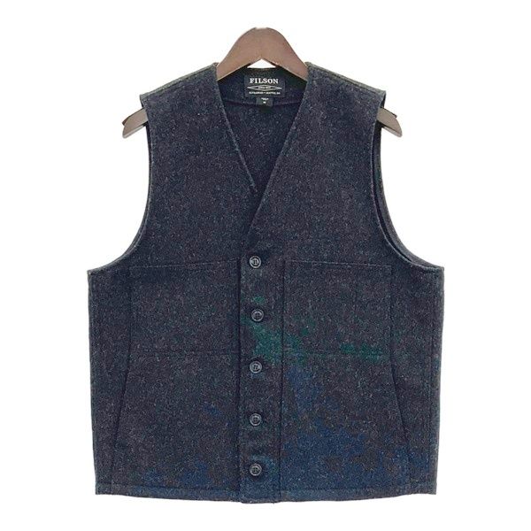 FILSON フィルソン ウール ベスト ジャケット MACKINAW WOOL VEST 前