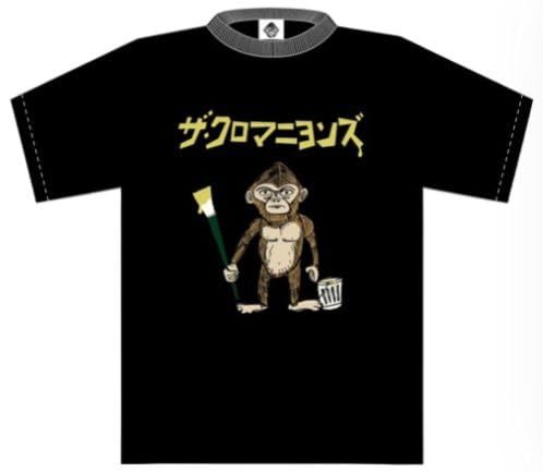 ザ クロマニヨンズ ペインター Tシャツ 黒 L