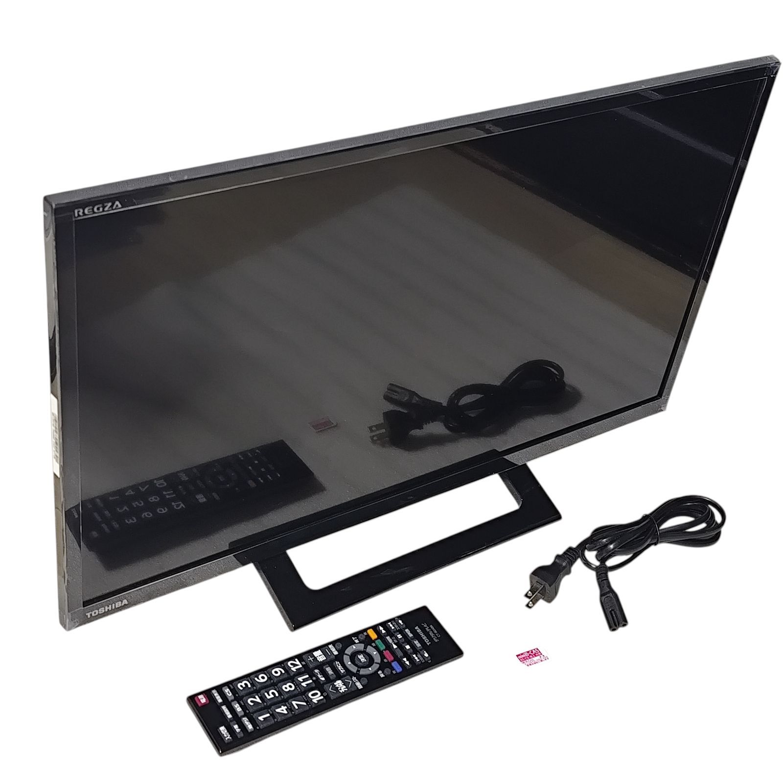 管理番号3385 東芝 24 V型 液晶テレビ レグザ S ハイビジョン 外付けHDD ウラ録対応 2020年モデル