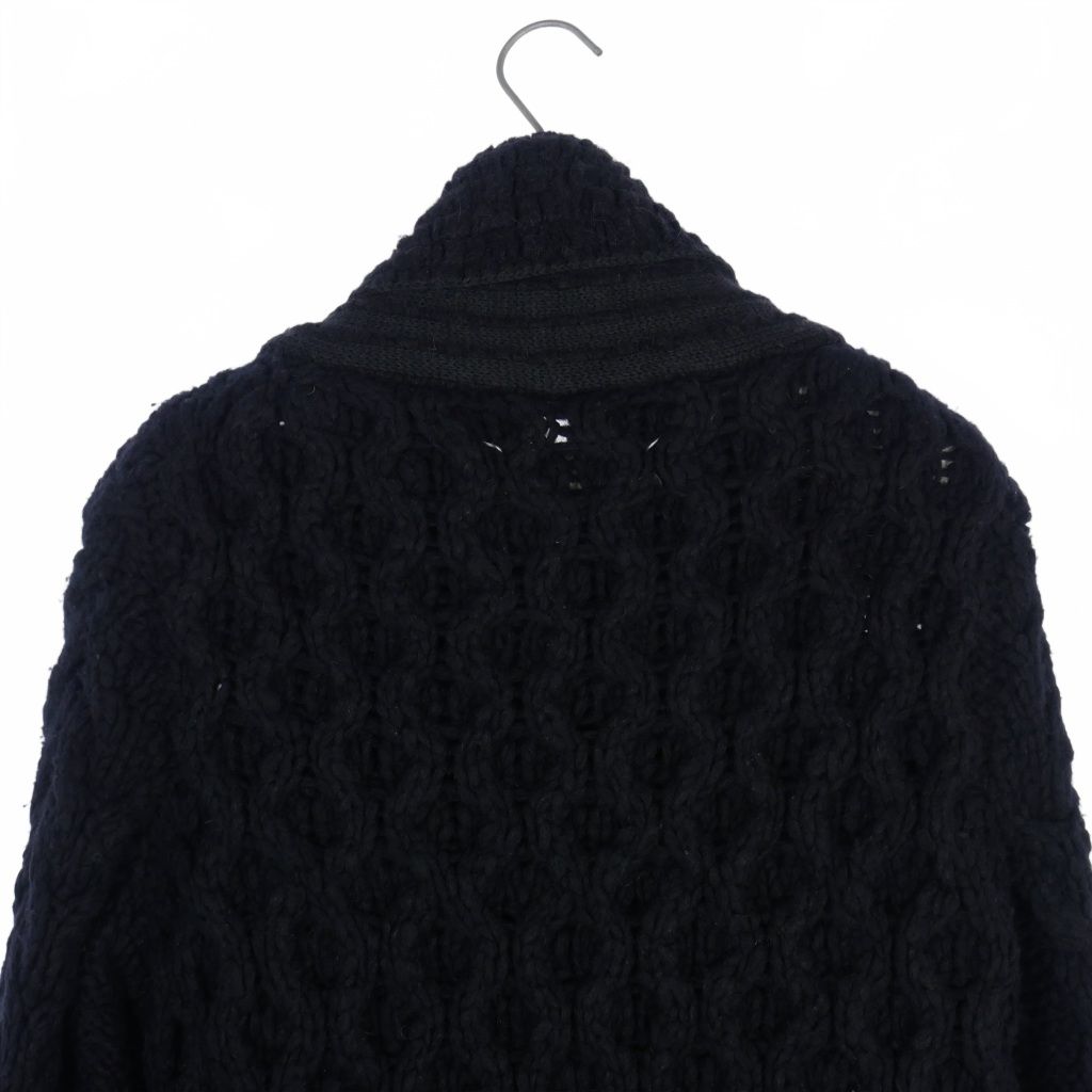 メゾンマルジェラ Maison Margiela 11AW ショールカラー ケーブル