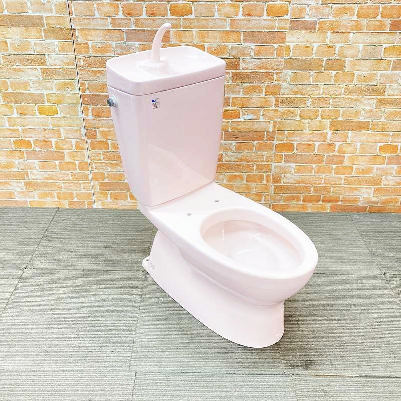 品 INAX イナックス トイレ 洋式便器 床下排水 BC-130 S 排水芯200 mmとタンク蓋 T-888 一式セット LR 8 ピンク 44 L