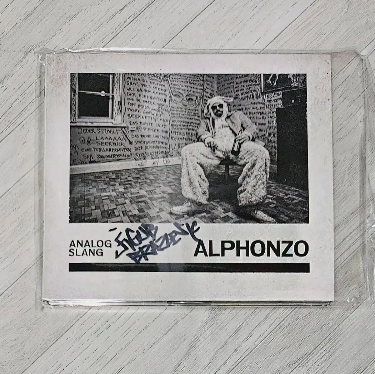 Alphonzo ー Analog Slang サイン入り CD ドイツ語 ブームバップ