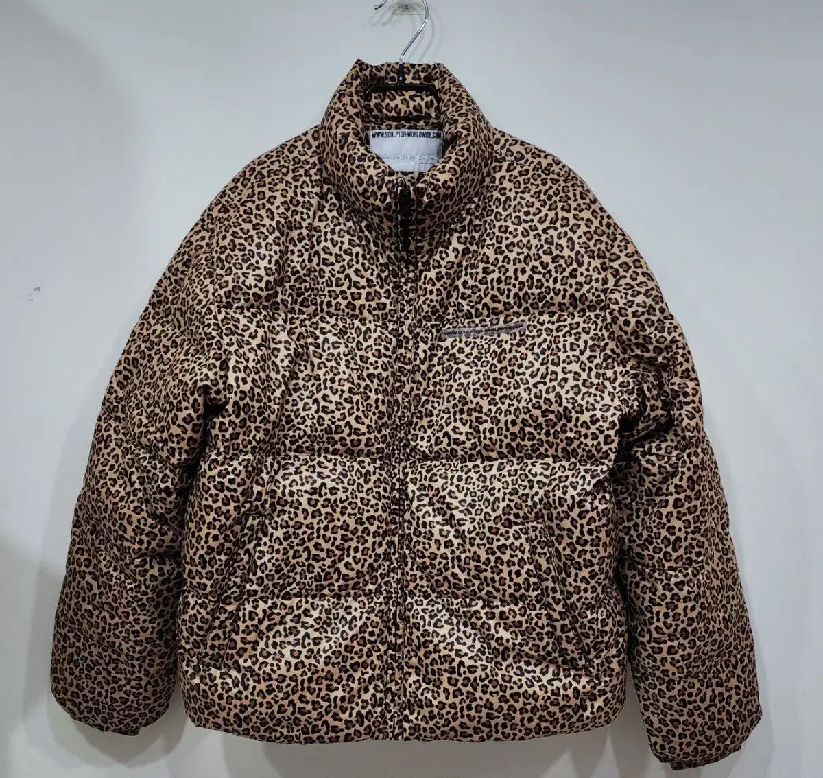 Sculptor ヒョウ柄 パータン ダウン アウター