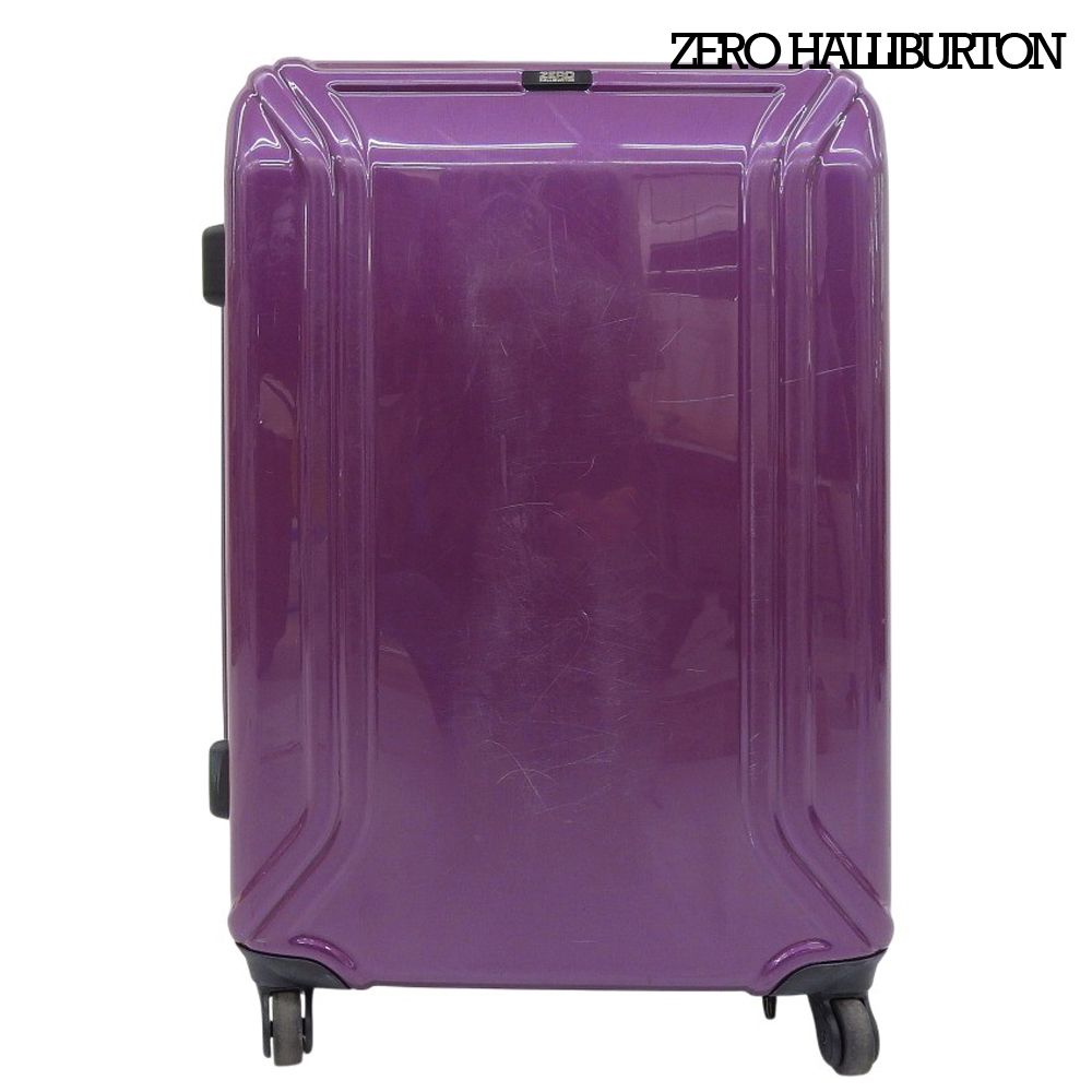 ゼロハリバートン ZERO 2012年商品 Air ゼロエアー スーツ キャリーケース ハードタイプ TSAロック 4輪 76 L パープル 旅 定価58320円