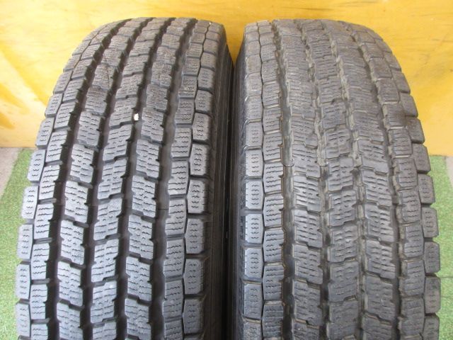 中古】 送料込み 日産純正スチール キャラバン 195/80R15 スタッドレス