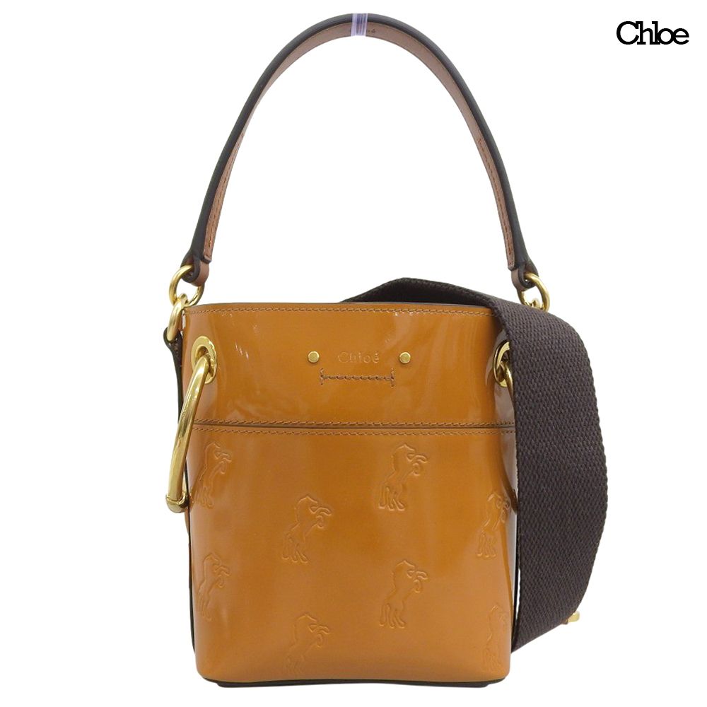 クロエ ROY ロイ パテントレザー クロスボディ ショルダーバッグ クロエ ROY ロイ パテントレザー クロスボディ ショルダーバッグ