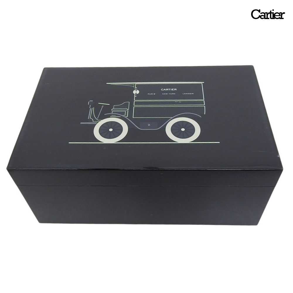 カルティエ CARTIER 超 商品 Maison Vehicule Silkscreen 20世紀デリバリートラック トリプルウォッチケース 腕時計 定価704000円