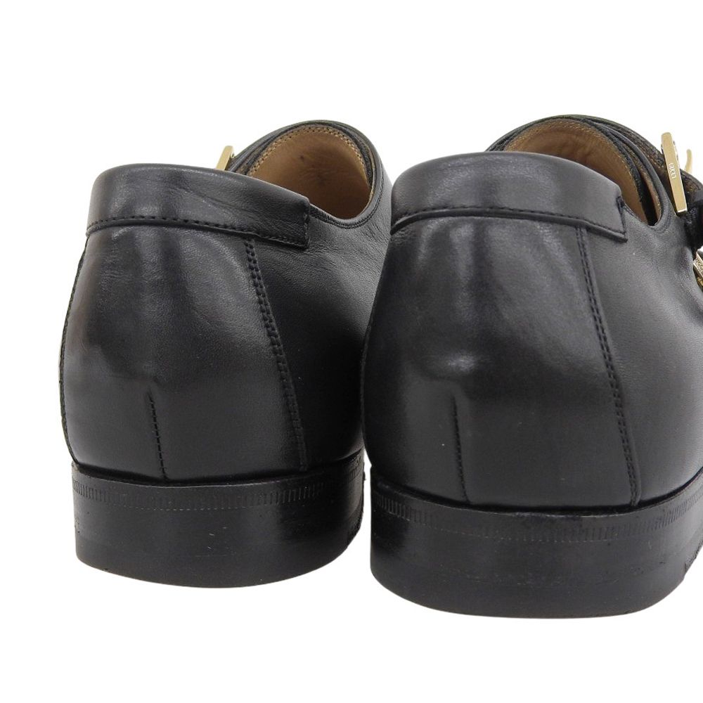 ボックスカーフレザー ダブルモンク